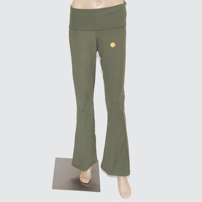 Solid Color Leggings with a Classy Flare