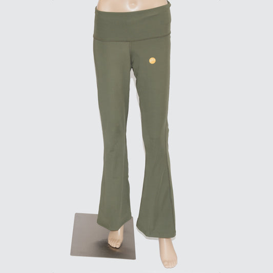 Solid Color Leggings with a Classy Flare