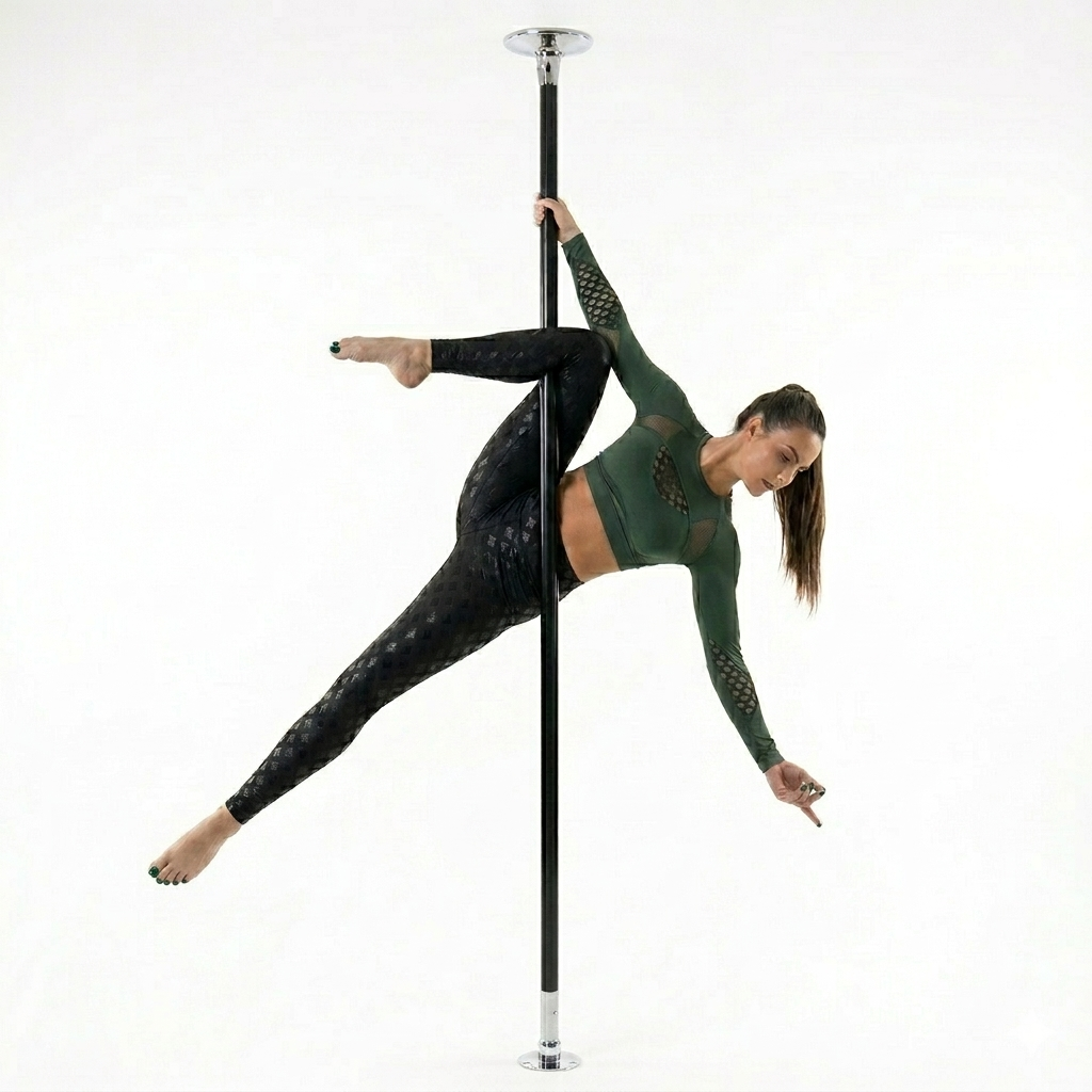 Sticky Black Pole Legging