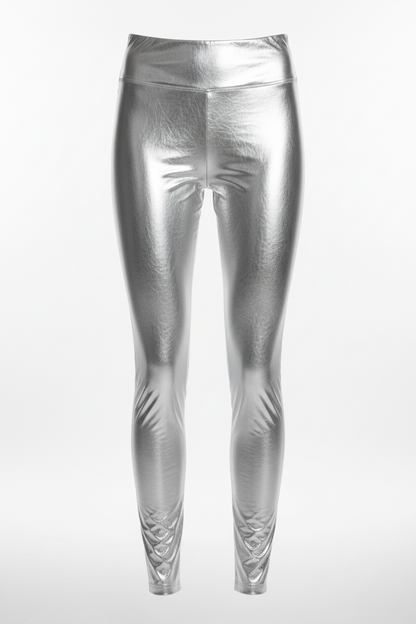 Shiny Metallic Wet look Leggings and Bra