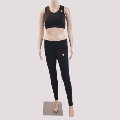 Ribbed Leggings & Bra Set